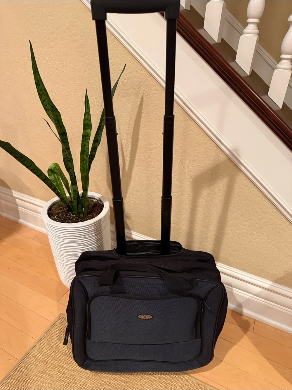 Rolling Laptop Bag - Black
